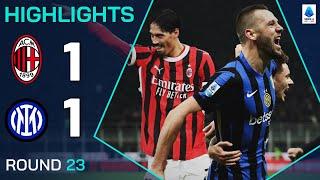 MILAN-INTER 1-1 | HIGHLIGHTS | De Vrij Scores Last-Minute Equaliser! | Serie A 2024/25