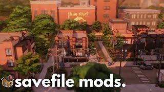 so your sims 4 save file feels boring? lets fix that (must have mods + tips)