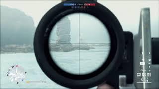 Battlefield 1 sniper 439m kill !!