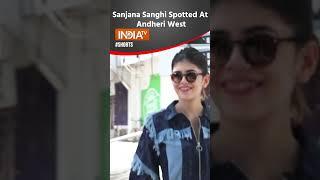 #sanjanasanghi Spotted At Andheri West #bollywood #ytshorts #trending