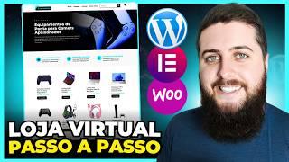 Como Fazer uma LOJA VIRTUAL em 2025 com WordPress, WooCommerce e Elementor