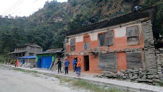 Unseen Beautiful Nepali Mountain Village Morning Life | Living Simply in the Himalayas | BijayaLimbu