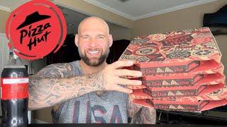 Ranking ALL of Pizza Hut’s NEW Tavern Style Pizzas!!!