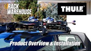 Thule 91725B Pre-Season Special Ski & Snowboard Carrier - Rack Warehouse