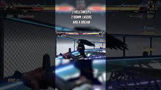 3 hellsweeps, 2 lasers and a dream #tekken8 #deviljin #pewgf #shorts #viral #content #gaming