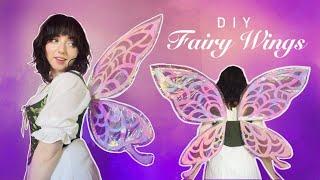 I Made My Own Fairy Wings - DIY Tutorial