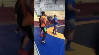 Triple Maharashtra Kesri Wrestler Viju Bhau Chaudhary️ Practice Time...!