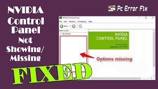 FIXED: NVIDIA Control Panel Not Showing or Missing Windows 11 &10
