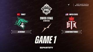 ULFHEDNAR vs BloodThirstyKings GAME 1 M6 World Championship | BTK vs ULF ESPORTSTV