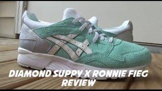 Diamond Supply x Ronnie Fieg x Asics Gel Lyte V Sneaker Detailed Review + On Feet