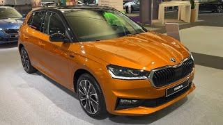 Новая SKODA FABIA 2022 - ПОЛНЫЙ ОБЗОР (экстерьер, интерьер, информационно-развлекательная система)