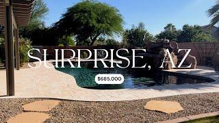 Surprise Arizona Property Tour - AZ Homes for sale in Rancho Gabriella - Real Estate