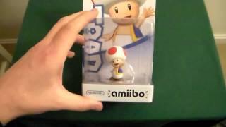 Toad Amiibo Unboxing and Review