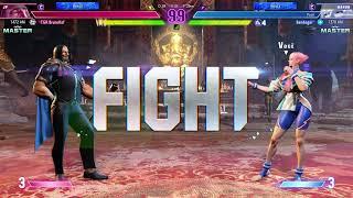 JP (TGR BrunoKof) VS Manon (Bambagar) - Street Fighter 6 - Master Ranked Sets