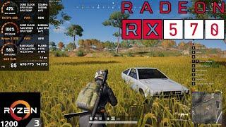 PUBG - RX 570 4GB + Ryzen 3 1200 (Tested in Late 2023)