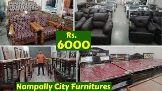 Cheap And  Best Nampally Furniture Market | Sofa Cots Dining With price, City Furnitures