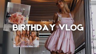 BIRTHDAY VLOG | подготовка к дню рождения, что подарили мне друзья и праздничная вечеринка!