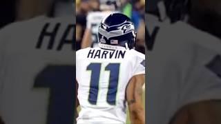 Percy Harvin scores his 1st & only postseason TD on an 87 yard kick return in Super Bowl XLVIII