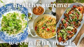 HEALTHY SUMMER WEEKNIGHT MEALS *plant-based & easy* + BIG ANNOUNCEMENT!