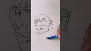 Draw Obito Uchiha #short #draw #howtodraw