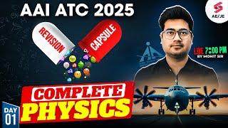 AAI ATC 2025 Preparation | AAI ATC Physics Classes| Physics Revision Capsule for AAI ATC | Mohit Sir