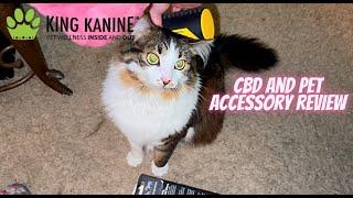 King Kanine CBD oil and accessory unboxing