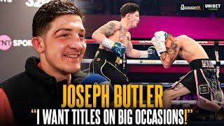 Joseph Butler "looks towards titles" after battling through early cut to get 6th professional win 🩸