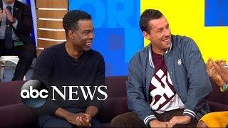 Adam Sandler and Chris Rock reveal what they would do at their kids’ weddings