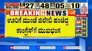 ಊರಿಗೆ ಮುಂಚೆ ಜಿಲೇಬಿ ಹಂಚಿದ್ದ ಕಾಂಗ್ರೆಸ್ ಗೆ ಮುಖಭಂಗ | Haryana, Jammu & Kashmir Results | Suvarna News