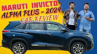 MARUTI  INVICTO APLHA PLUS - 2024  CAR REVIEW IN TELUGU | UNINVLOGSTELUGU