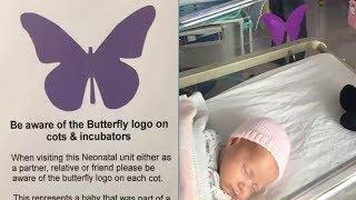 See a 'Purple Butterfly' Sign on Baby's Crib? Don't Dare Ask About it From Parents