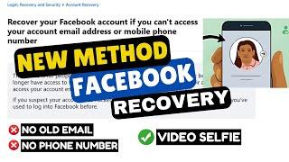 Recover Facebook Account WITHOUT Email or ID (NEW METHOD) Video Selfie