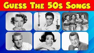 Guess the 50s Songs - 50s Most Memorable Songs | 1950 Songs