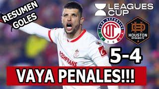 Toluca vs Houston Dynamo | Penales Resumen Hoy | Dieciseisavos De Final | Leagues Cup 2024