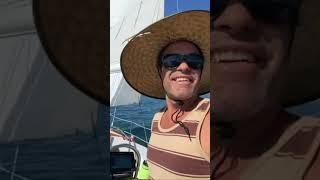 Sailing close hauled #shorts #sailing #sailor #catalina30 #boat #sailboat ￼#throwback