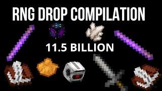 RNG drop compilation (11,5 BILLION) | Hypixel skyblock