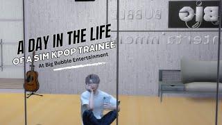 A day in the life of a Kpop trainee - Kpop Save File | The Sims 4
