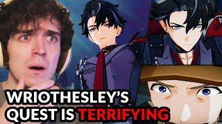 Wriothesley's Story Quest is TERRIFYING | Genshin Impact 4.1 FULL REACTION