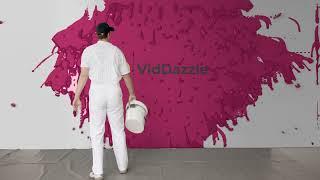 VIDDYOZE Paint Bucket Splash