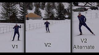 3 Skate Ski Techniques Explained: How to Cross Country Ski