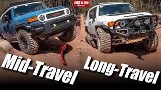 TOYOTA Long-Travel vs Mid-Travel - Off-road Comparison