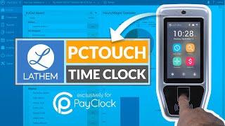 Lathem's PayClock PCTOUCH Fingerprint Time Clock