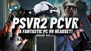 PSVR 2 is a FANTASTIC PC VR Headset // PSVR 2 PC Adapter First Impressions