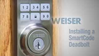 Weiser - Smartcode Installation