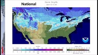 A look back on: The Winter of 2013-14 - National Snow Depth Timelapse