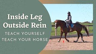 Horse Riding Lessons - Inside Leg To Outside Rein