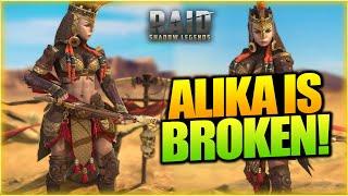 She Is BROKEN GOOD!! Alika The Hidden Gem! Champion Spotlight | Raid Shadow Legends