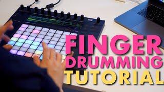 Live Finger Drumming Performance & Tutorial With Nick The Chen