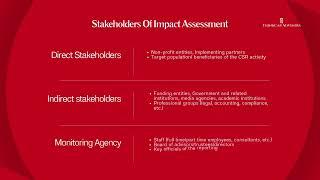 CSR Consulting: Stakeholders Of Impact Assessment
