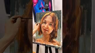 Работа на заказ  #Живопись #портретмаслом #oilportrait #fineart #портретснатуры #interiorpainting